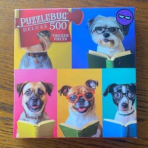 3/$10 500 Piece Puzzle "THE BARK & BOOK CLUB"